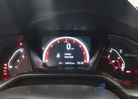 2020 Honda Civic Si Sedan from USA, damaged, VIN 2HGFC1E55LH709133